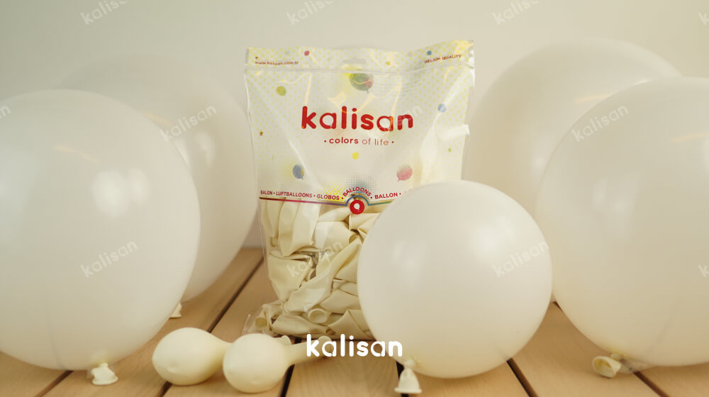 12'' Standart Balon Beyaz (White) 100’lü