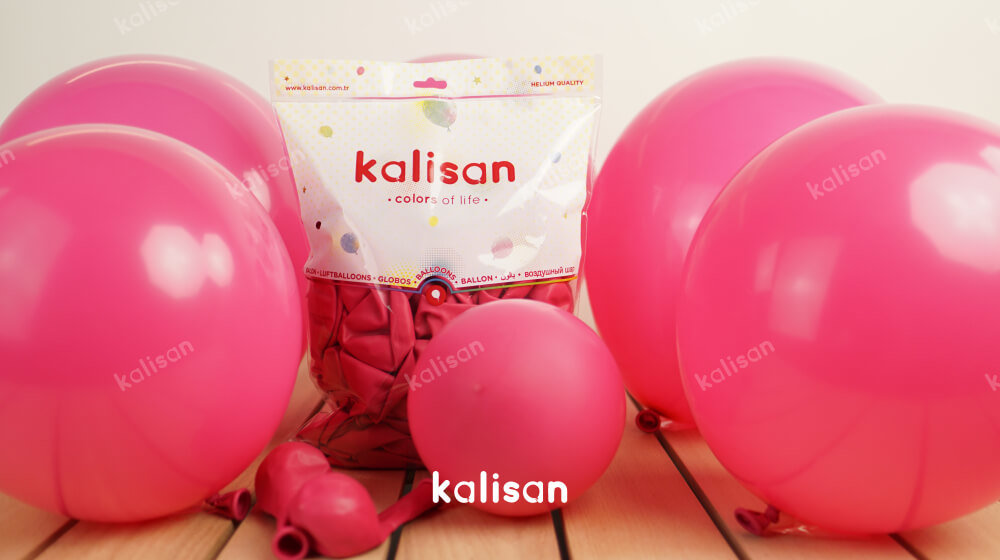 12'' Standart Balon Fuşya (Fuchsia) 100’lü