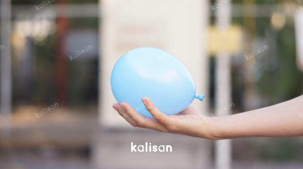 Folyo Balon Rose Gold 8 16 İnç 36 Cm