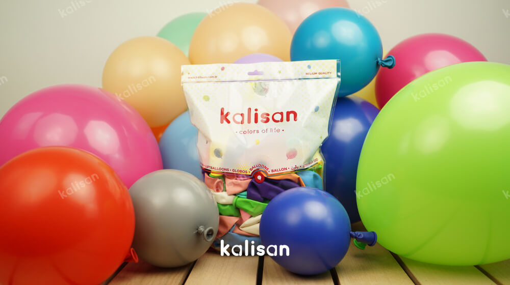 12'' Standart Balon Karışık (Assorted) 100’lü