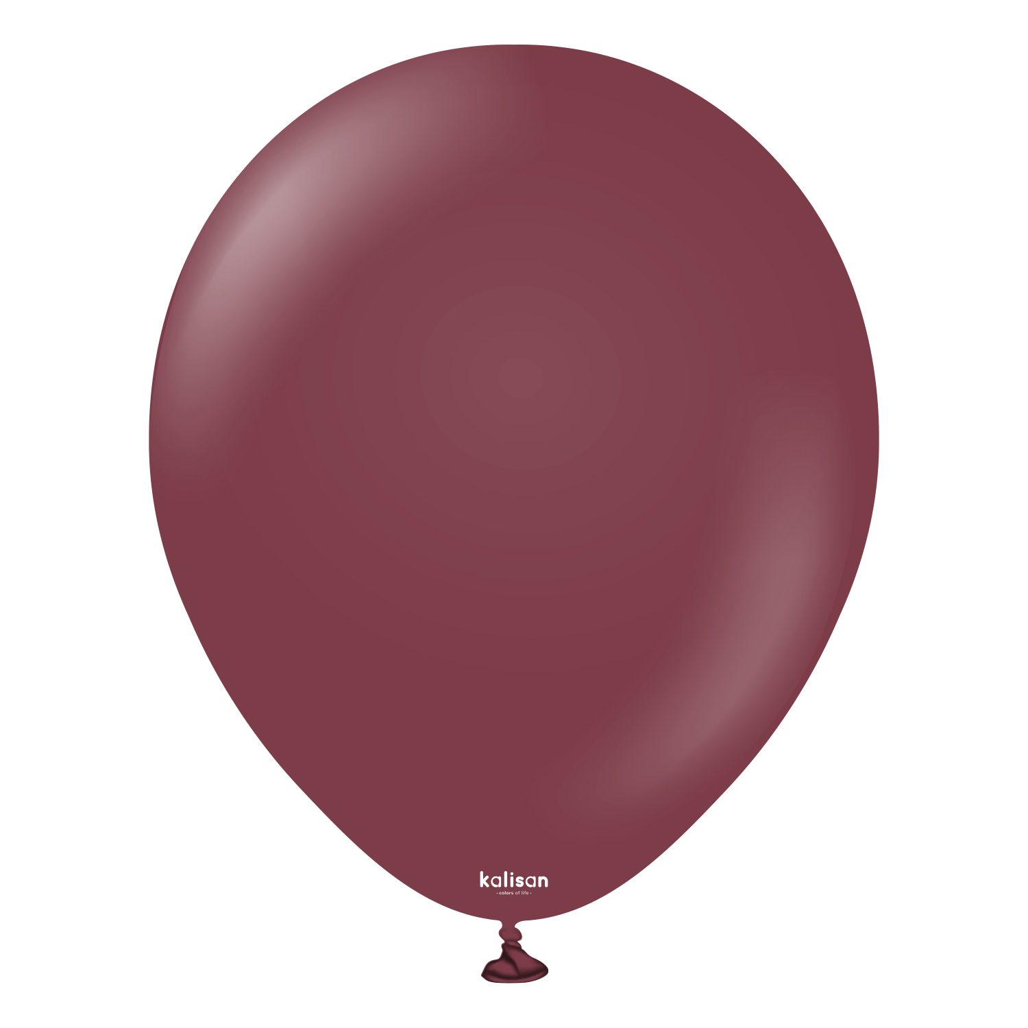 18'' Standart Bordo (Burgundy) Balon 5'Li (45 Cm)
