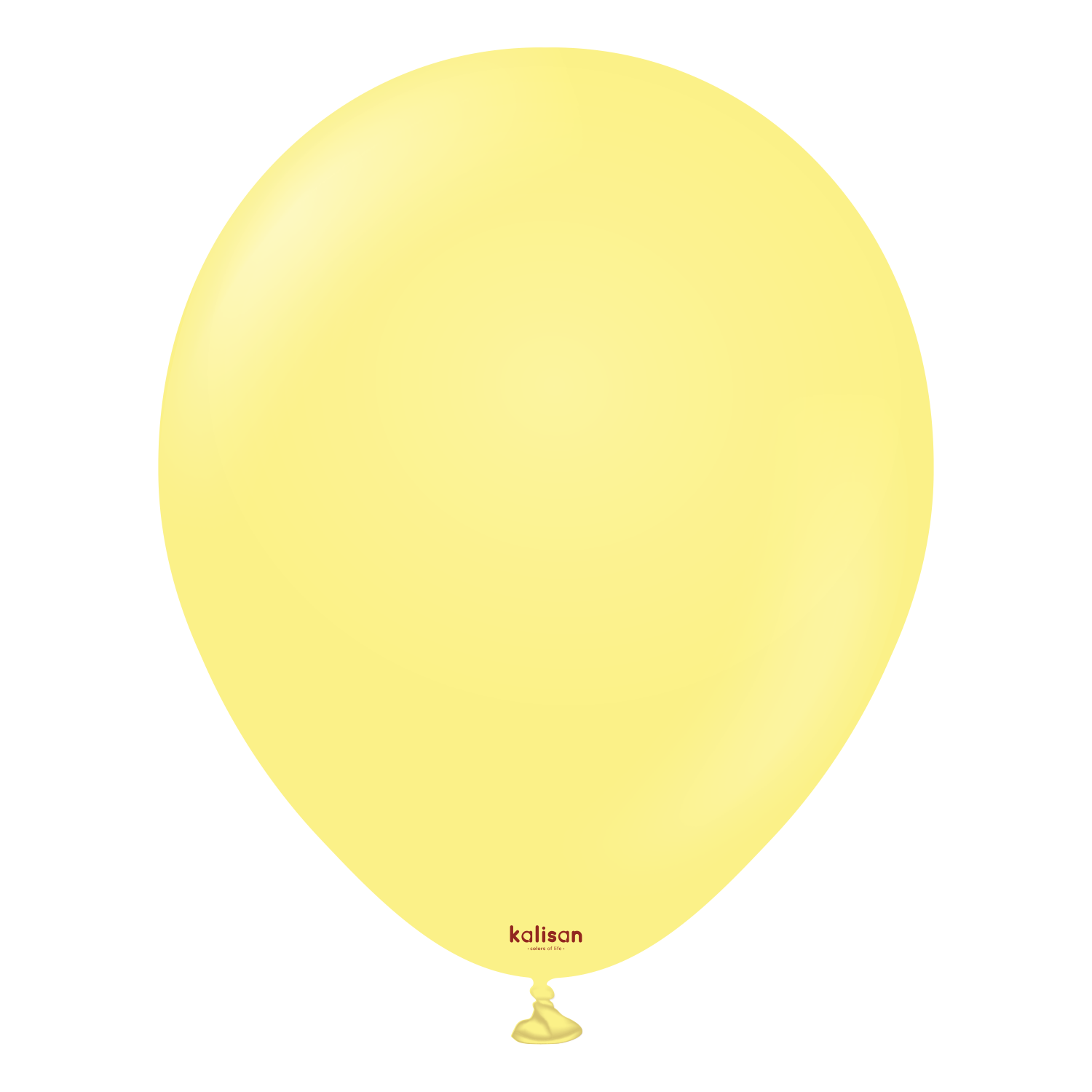   18'' Makaron Sarı (Yellow) Balon 5'Li (45 Cm)