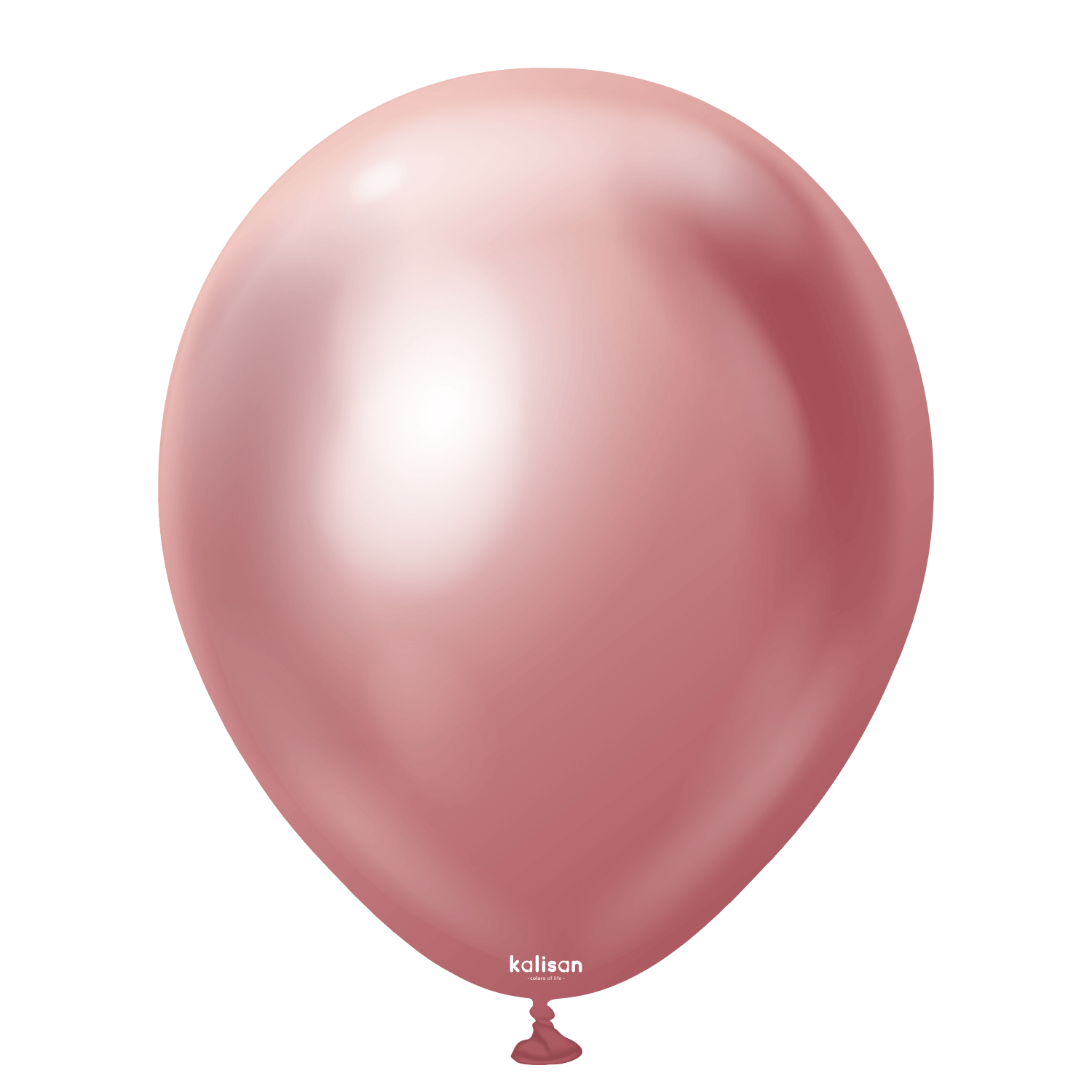  18'' Krom Mirror Pembe Balon 5'Li (45 Cm)