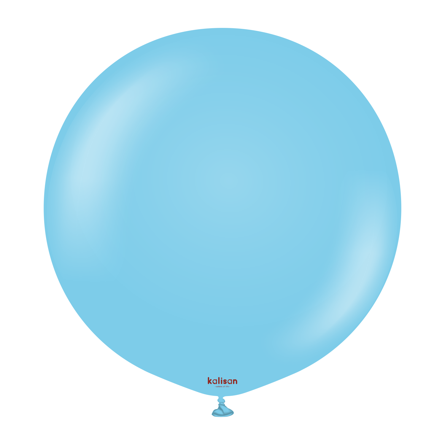 24'' Standart Bebek Mavi (Baby Blue) Balon 2'Li (60 Cm)