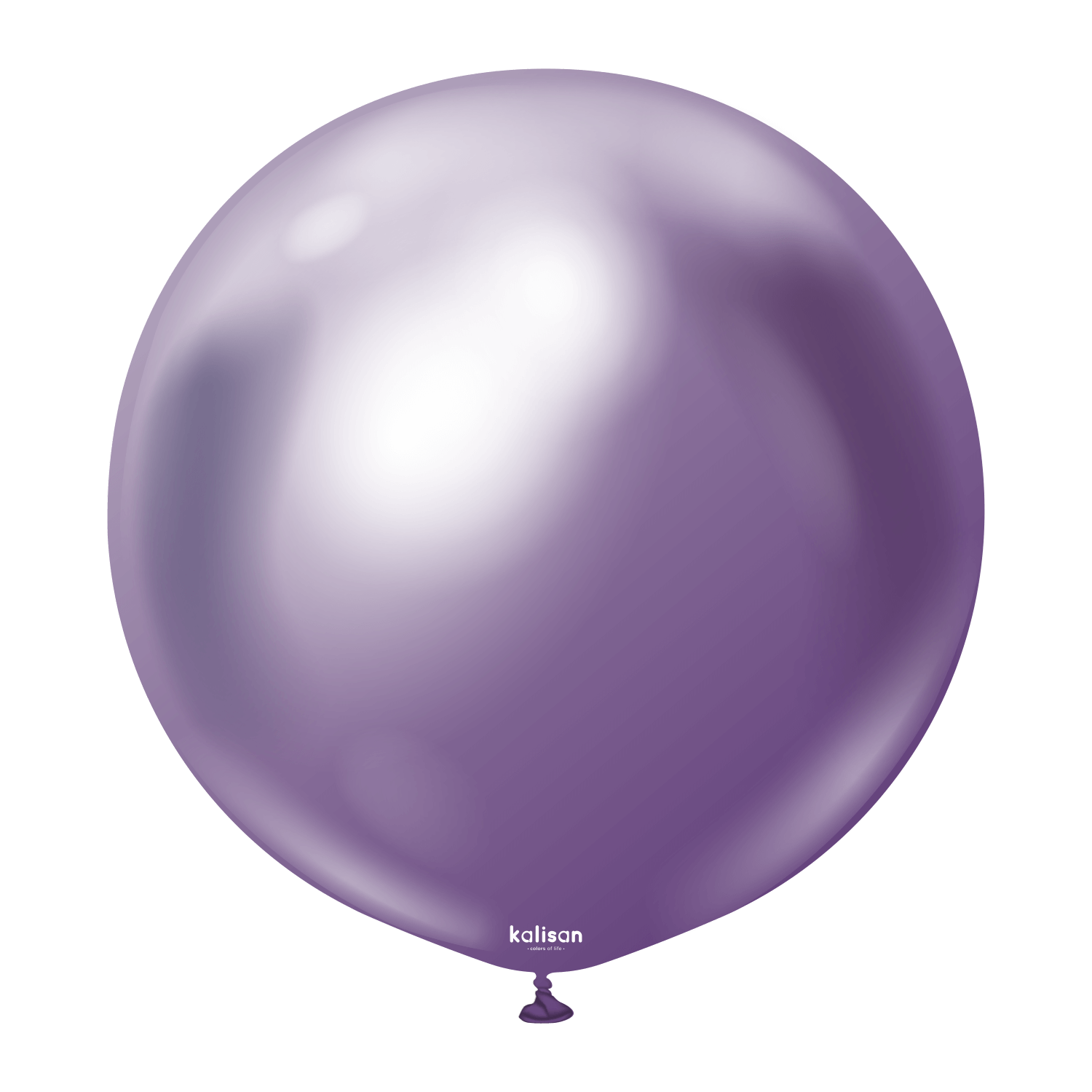 36'' Krom Mirror Mor (Violet) Balon 2'Li (90 Cm)