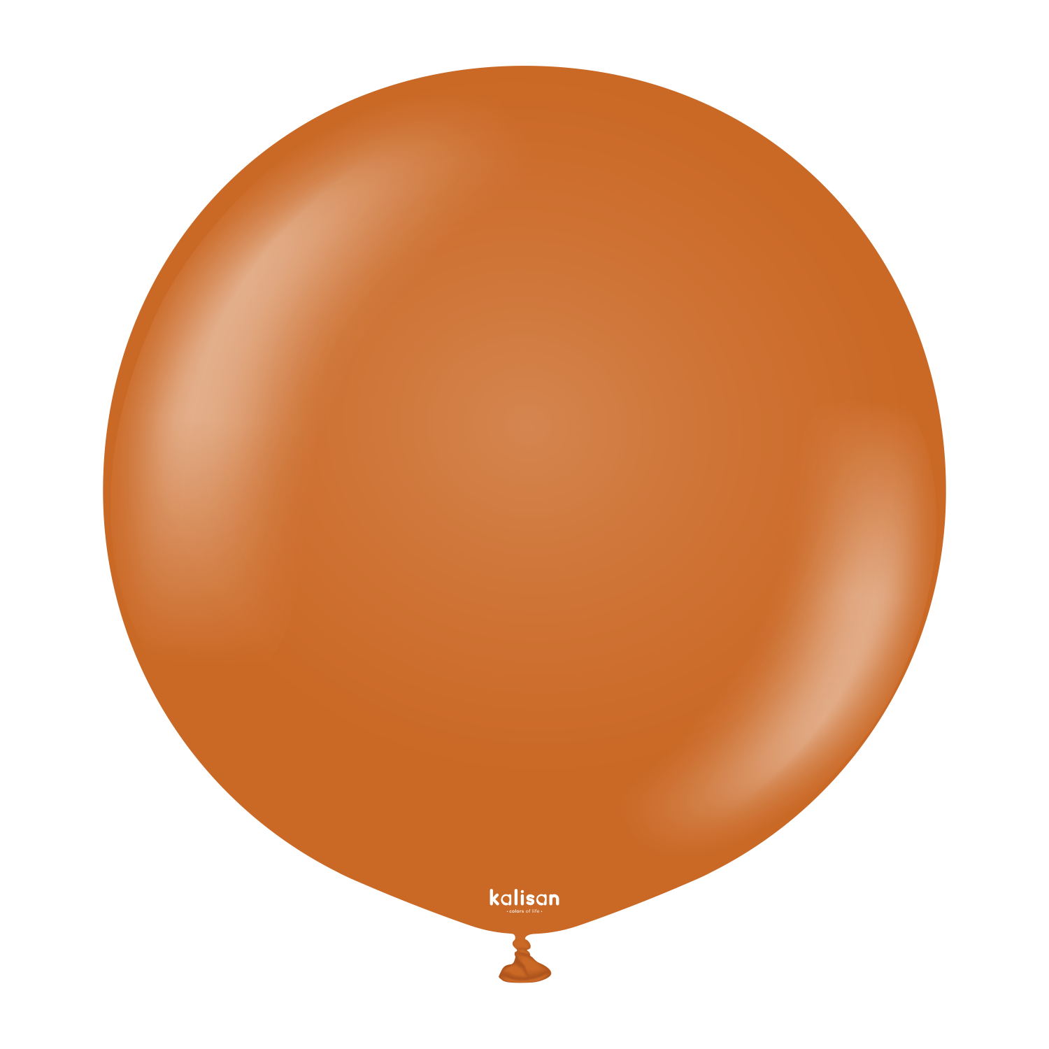 36'' Retro Yanık Turuncu (Rust Orange) Balon 2'Li (90 Cm)