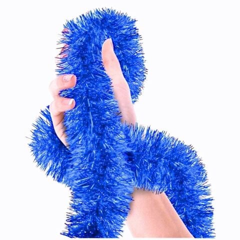 2 Mt Metalize Koyu Mavi Sim Süs 6,5cm