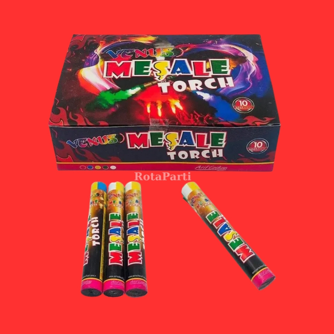 Maç Meşalesi Venüs - Kırmızı 