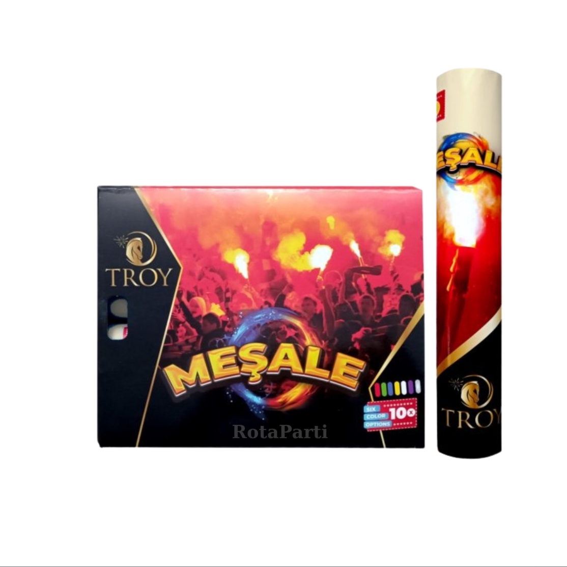 Maç Meşalesi Troy - Beyaz