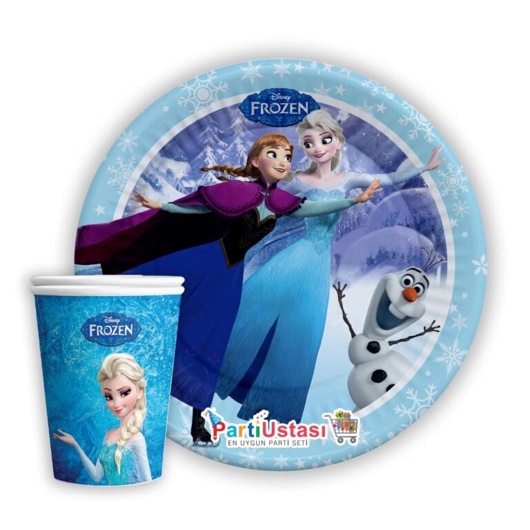 Frozen Karton Tabak Bardak (8 adet)